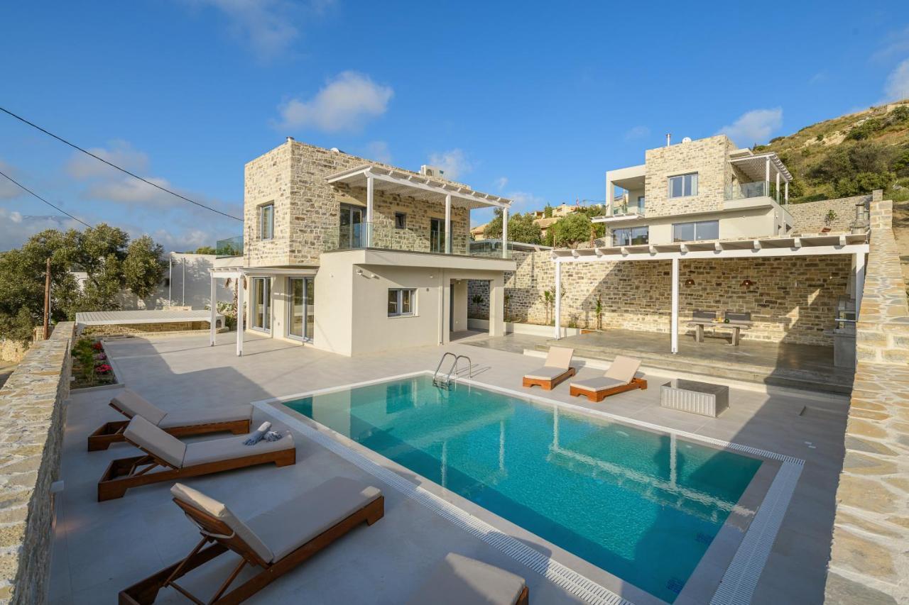 Diamond Dream Villa Kamilari Bagian luar foto