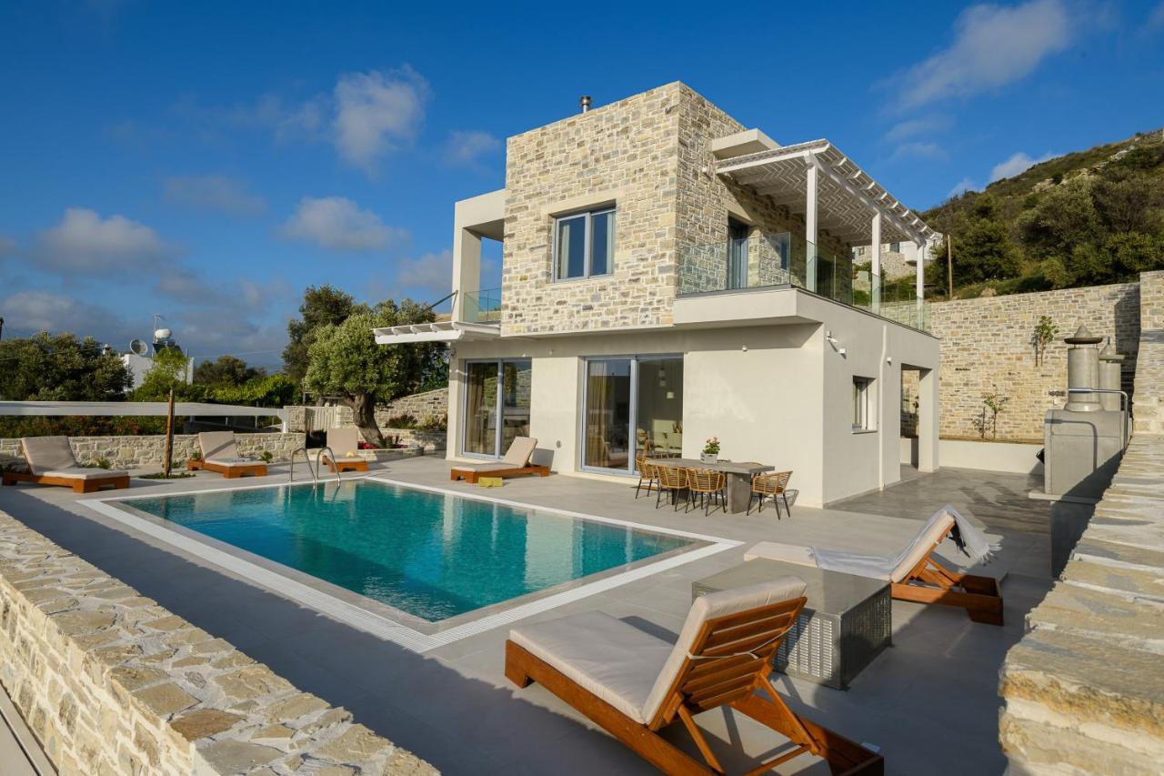 Diamond Dream Villa Kamilari Bagian luar foto