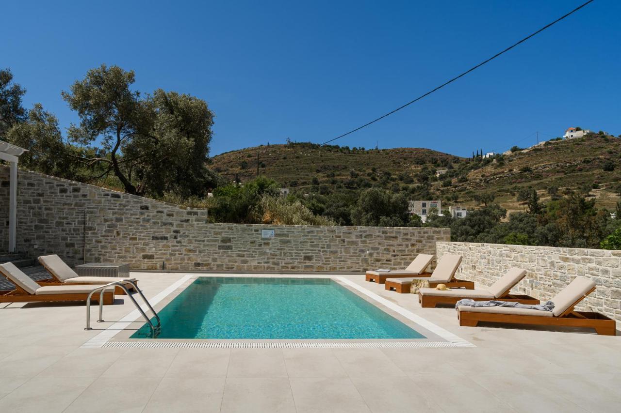 Diamond Dream Villa Kamilari Bagian luar foto