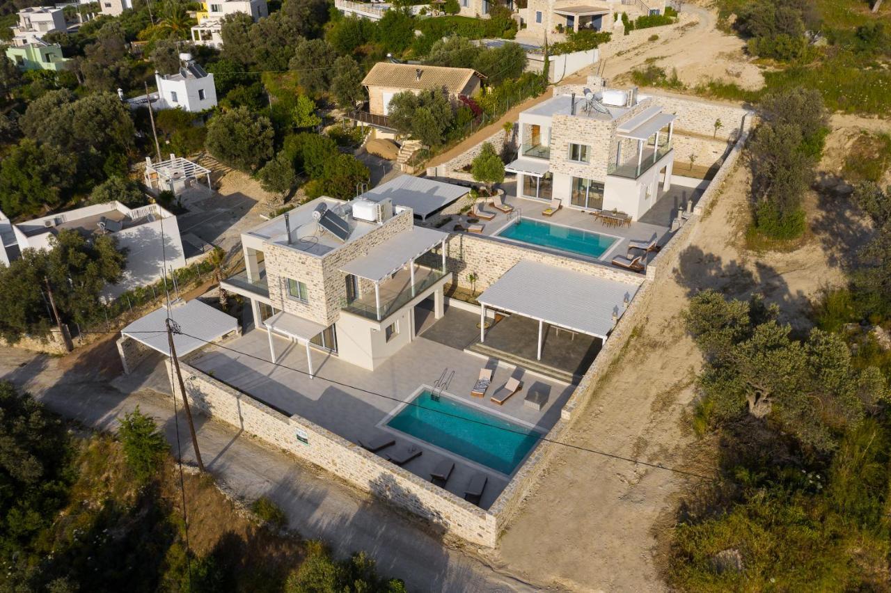 Diamond Dream Villa Kamilari Bagian luar foto