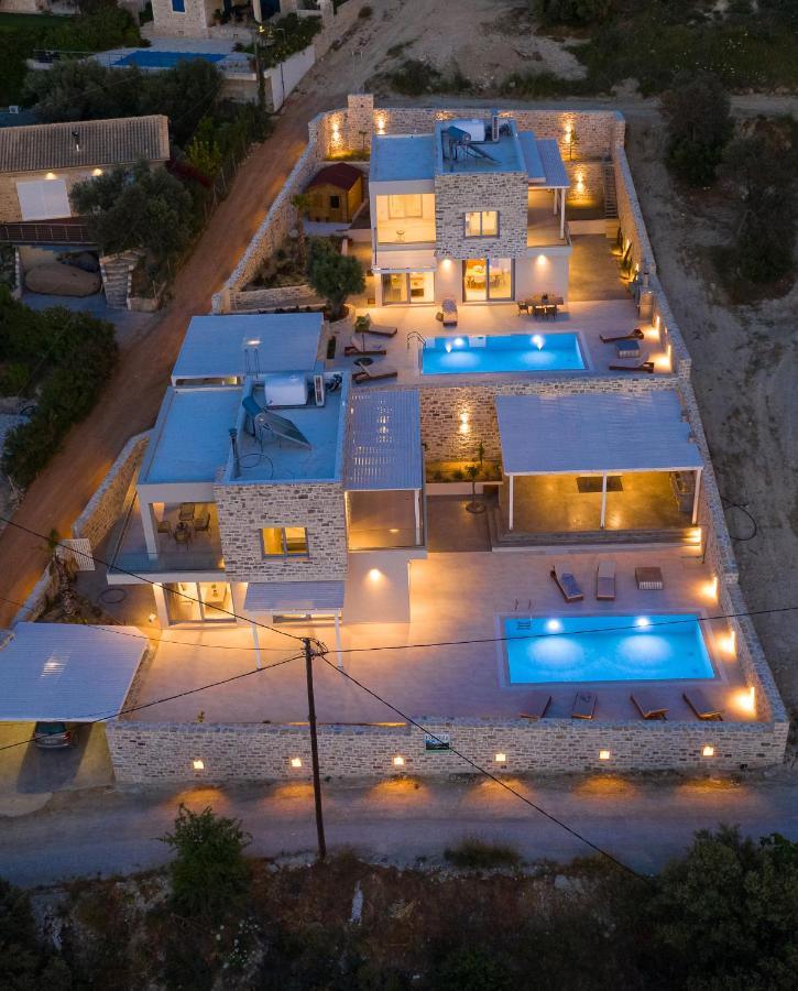 Diamond Dream Villa Kamilari Bagian luar foto