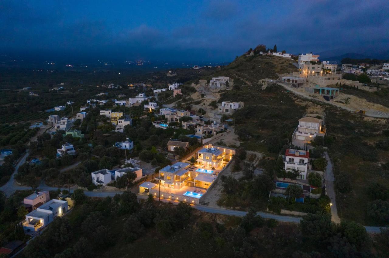Diamond Dream Villa Kamilari Bagian luar foto